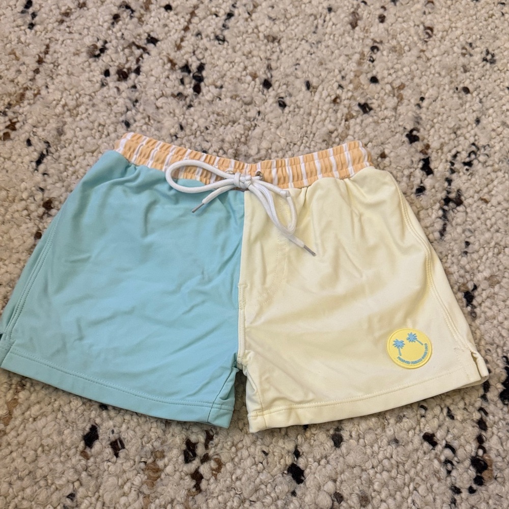 Kids Two-Tone Swim Shorts